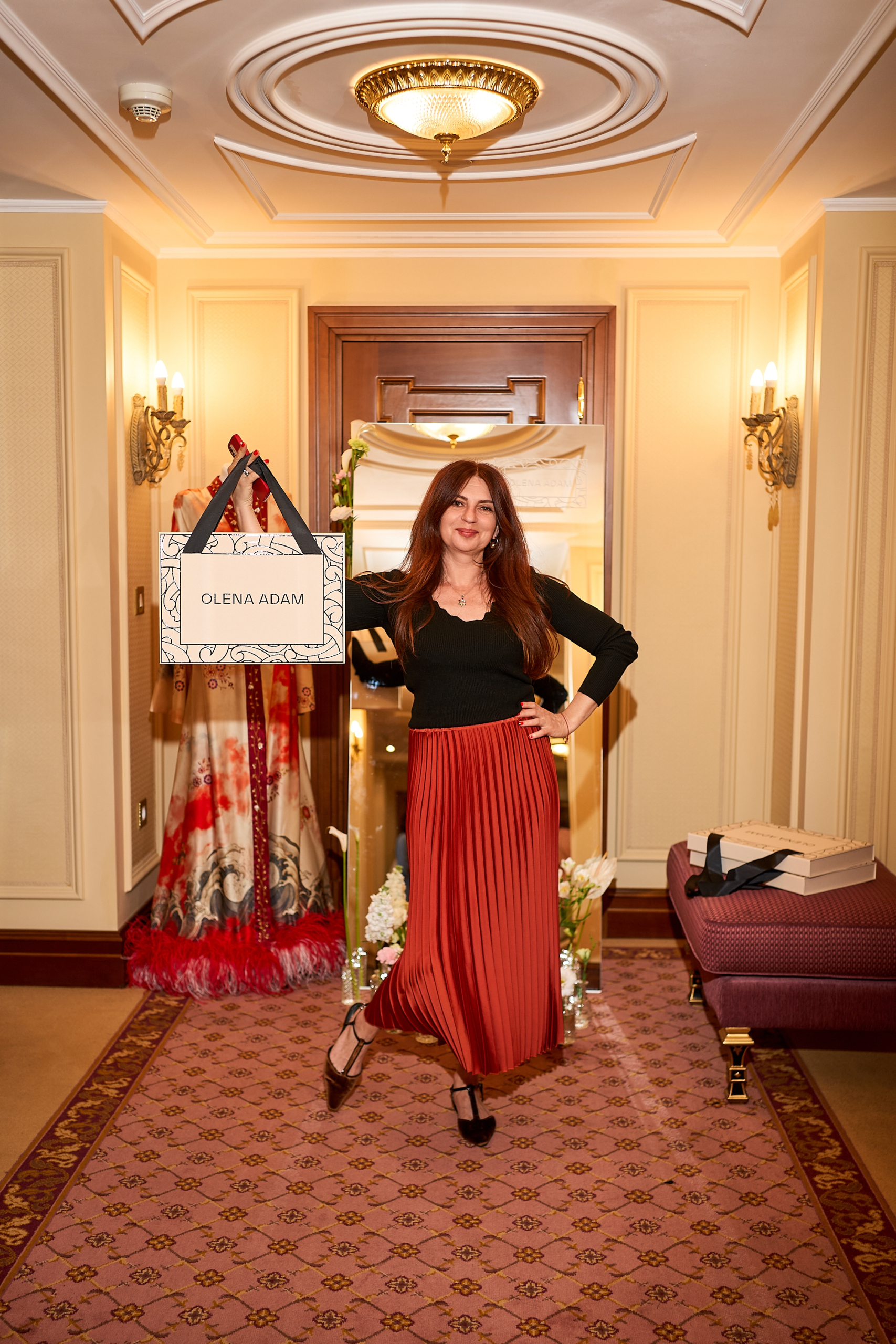 Камерна презентація бренду OLENA ADAM у президентському номері Fairmont Grand Hotel Kyiv