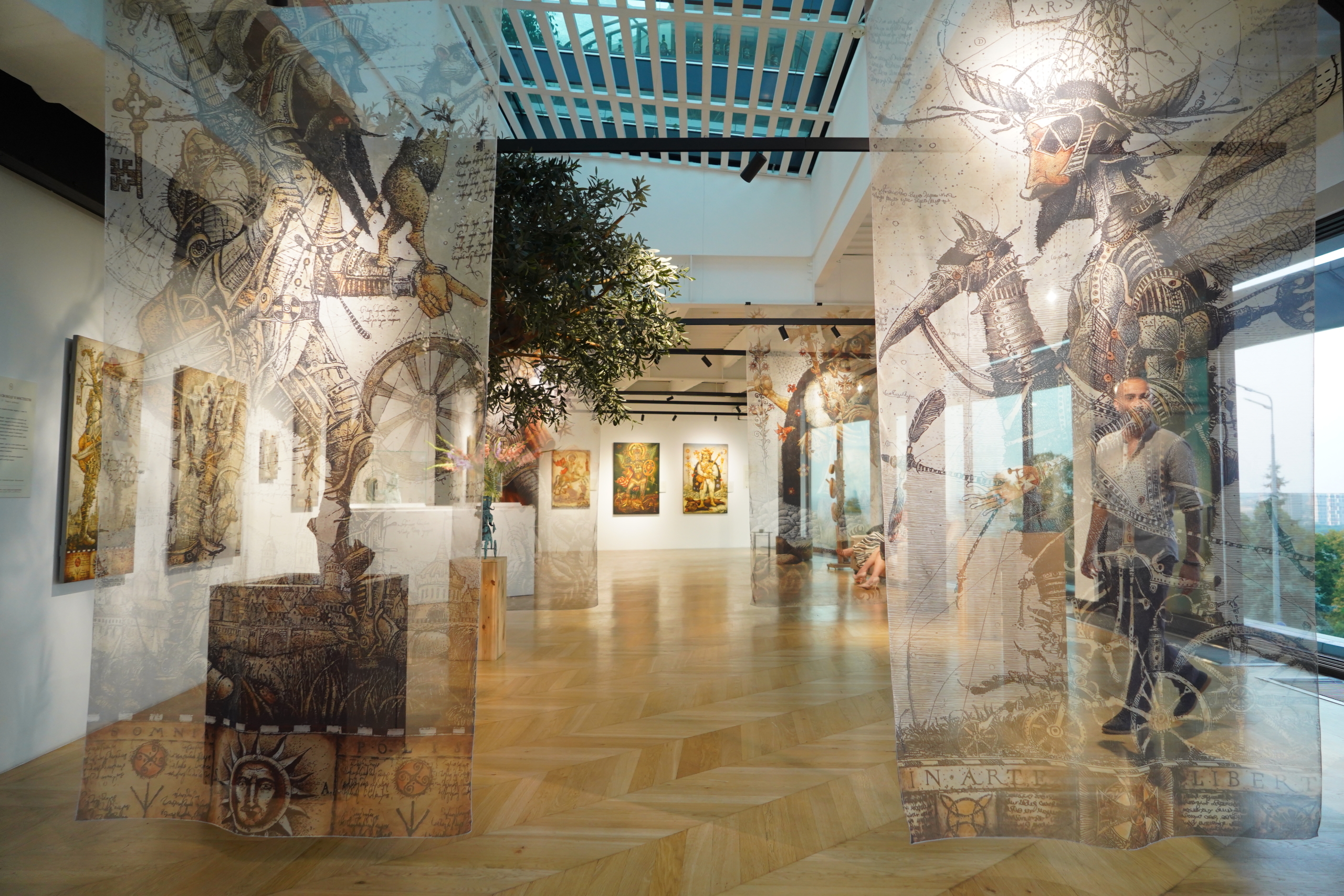 Відкриття виставки картин Олега та Олександра Денисенків в Art Ukraine Gallery
