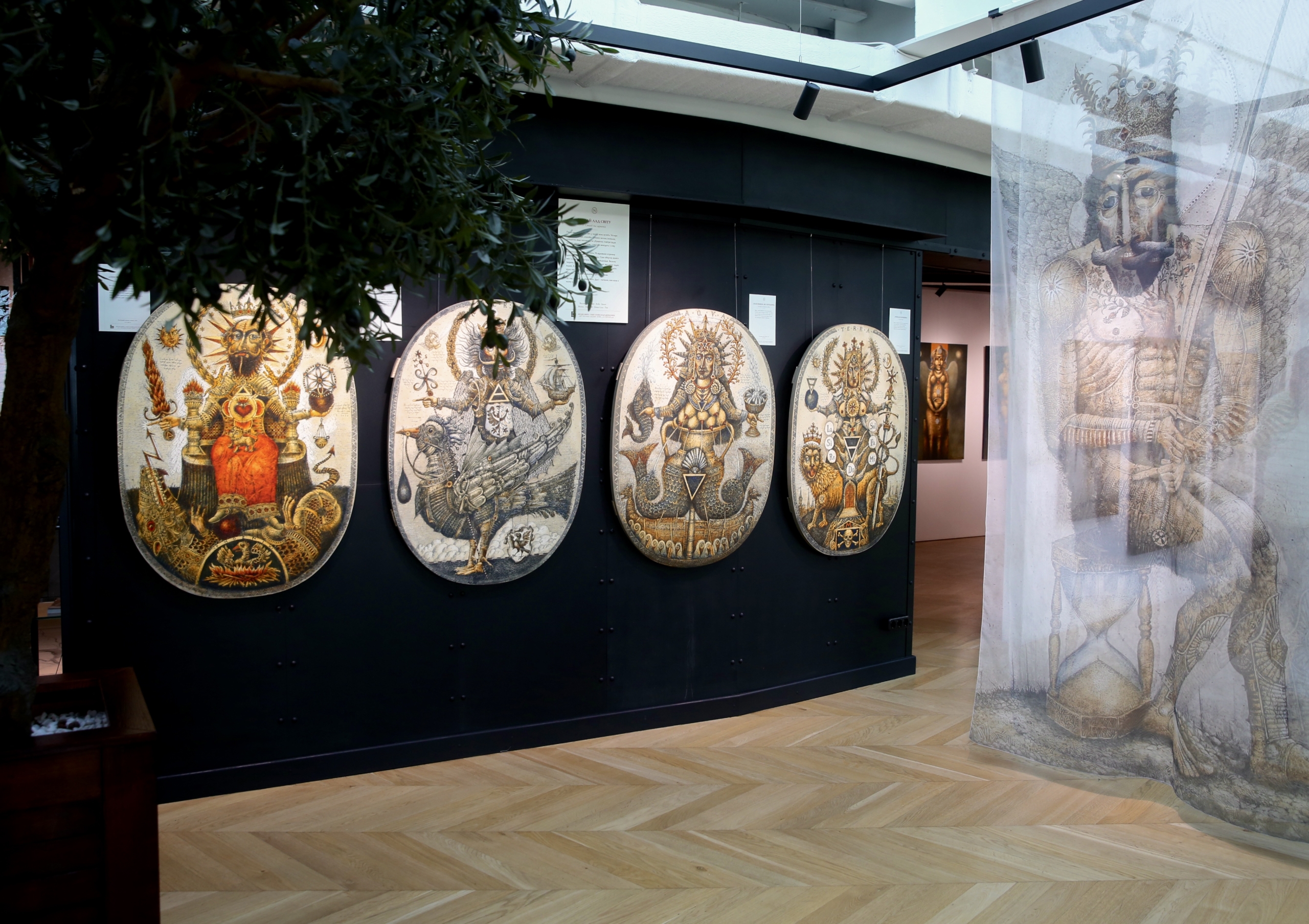 Відкриття виставки картин Олега та Олександра Денисенків в Art Ukraine Gallery