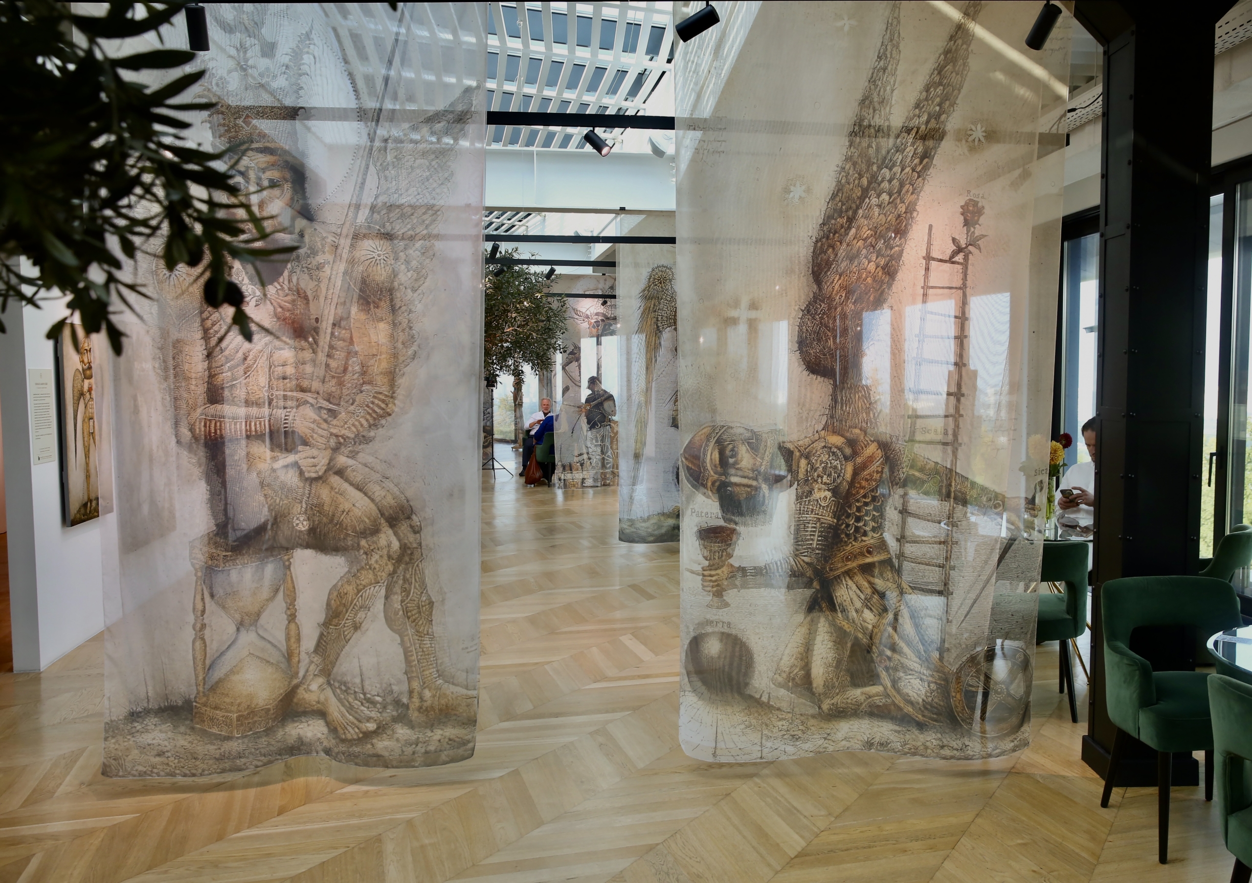 Відкриття виставки картин Олега та Олександра Денисенків в Art Ukraine Gallery