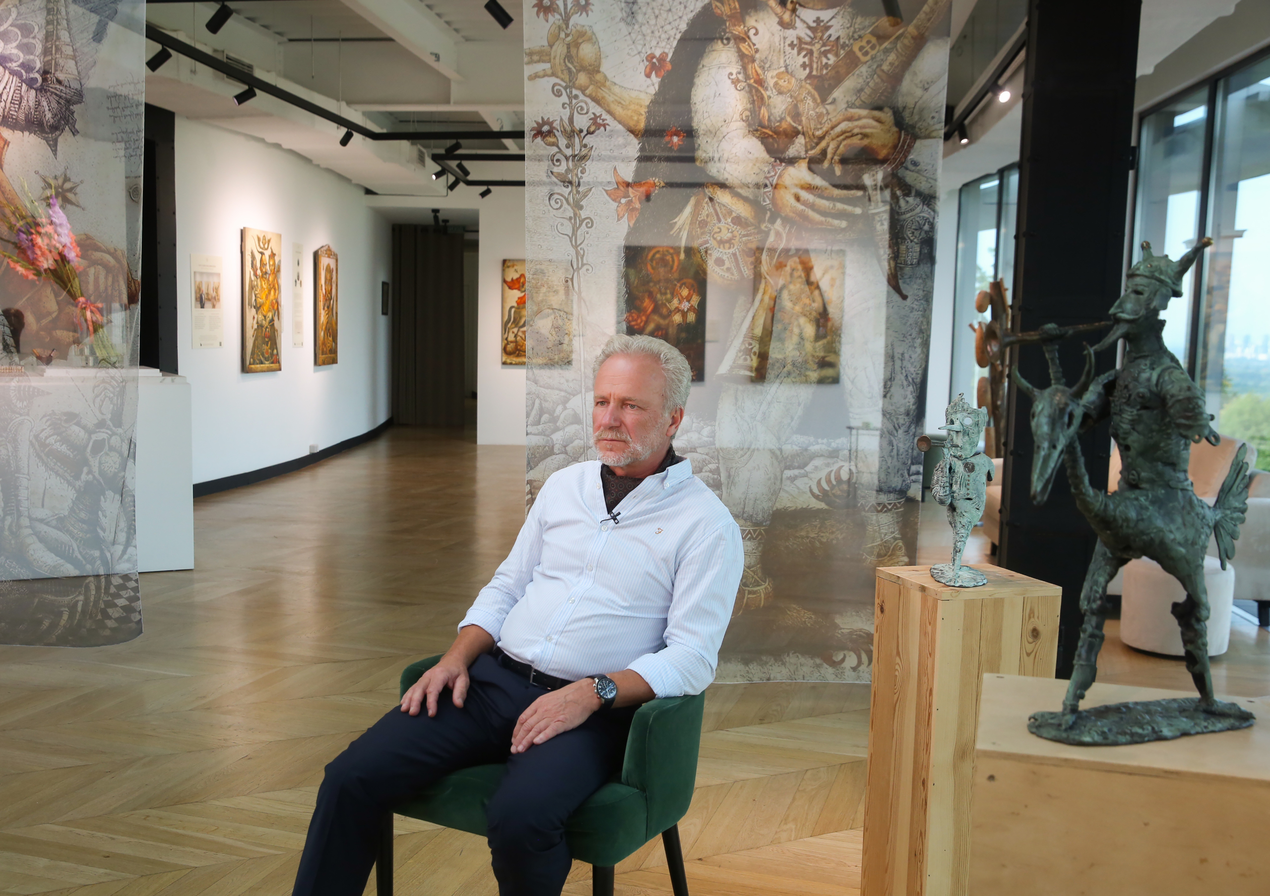 Відкриття виставки картин Олега та Олександра Денисенків в Art Ukraine Gallery