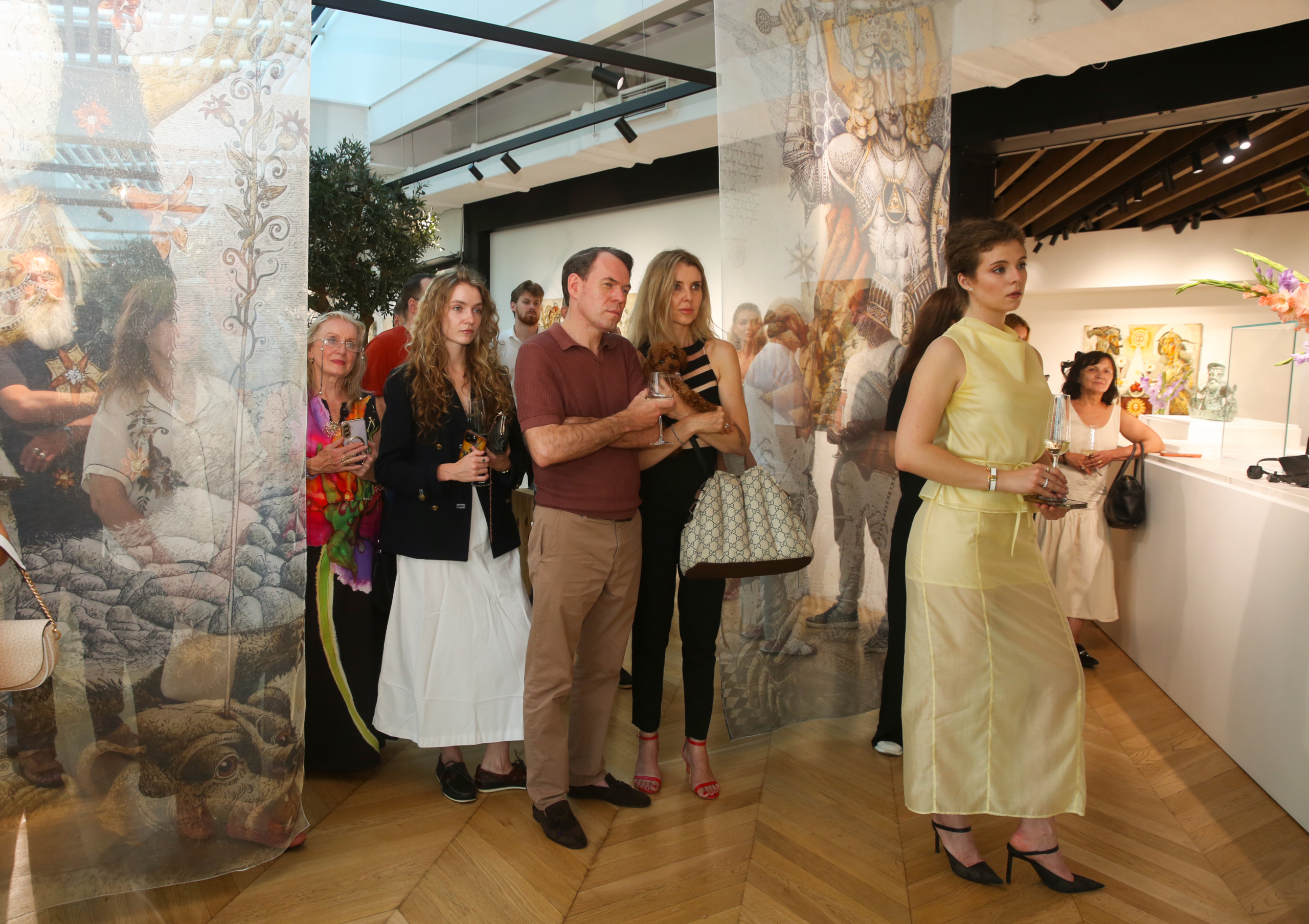 Відкриття виставки картин Олега та Олександра Денисенків в Art Ukraine Gallery