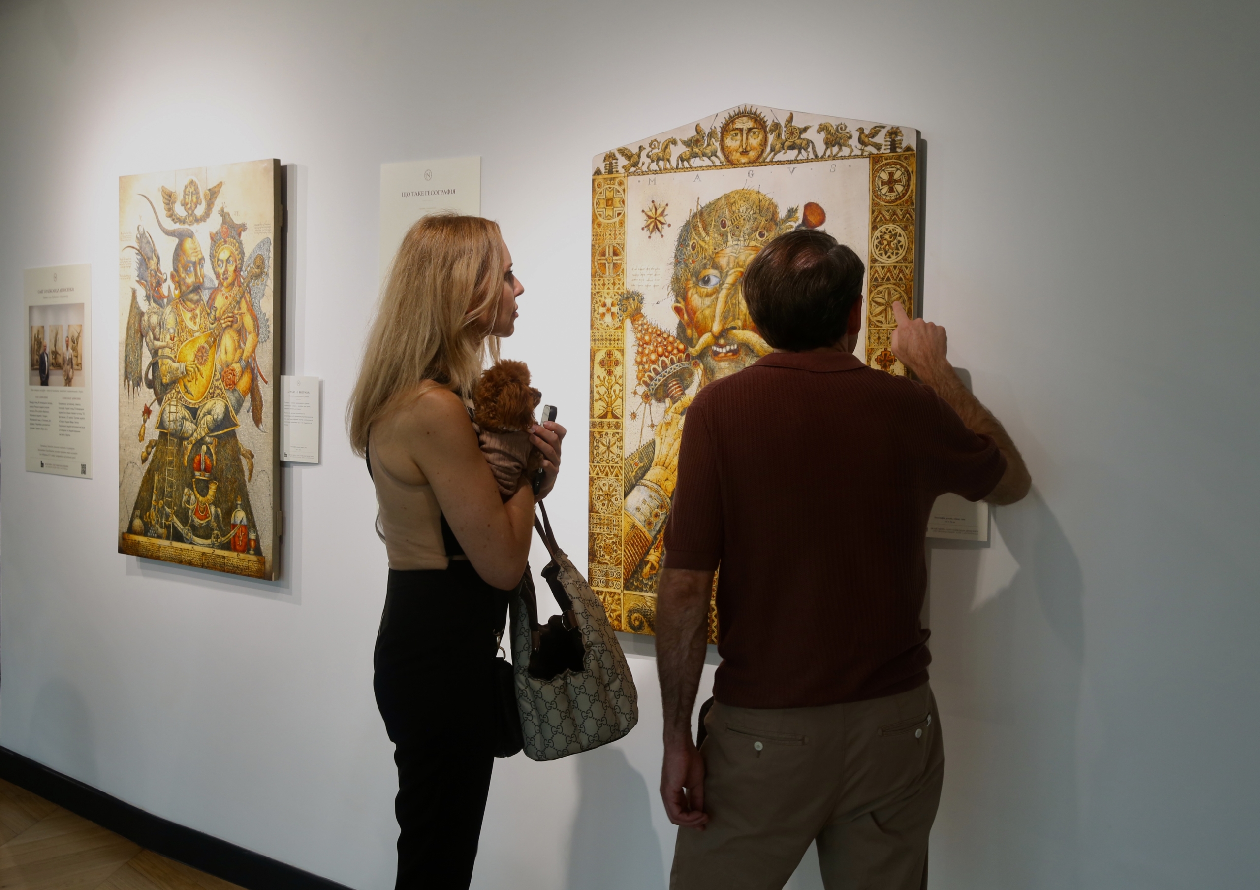 Відкриття виставки картин Олега та Олександра Денисенків в Art Ukraine Gallery