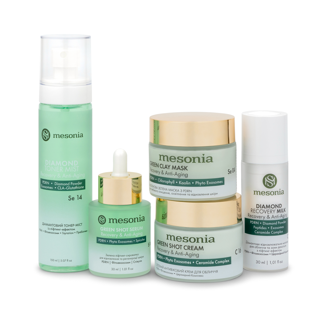 Mesonia Recovery & Anti-Aging Collection (Green Line)